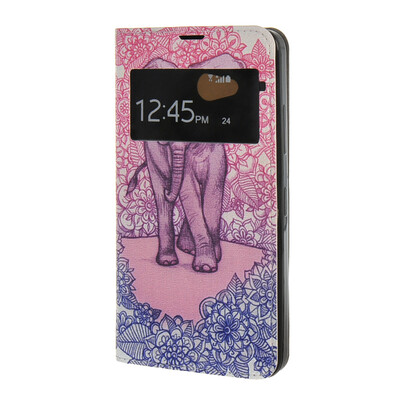 

MOONCASE чехол for Microsoft Lumia 640 Тонкий флип кожаный бумажник карты и Kickstand крышки случая / a08