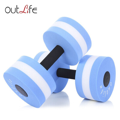 

Outlife 2pcs Fitness Pool Exercise EVA Water Aquatics Dumbbell for Swimming Training Water sports fitness dumbbell