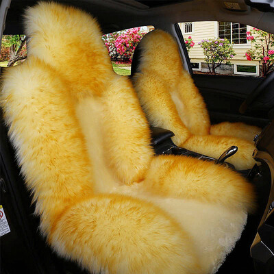 

TO YOUR TASTE auto accessories universal luxury wool car seat cushion set for AUDI A4 A4L A6L A6 A1 A7 A8 A3 winter warm thick