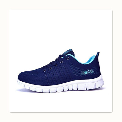

Korean mens shoes soft bottom student sports shoes lightweight fitness shoes flying mesh running