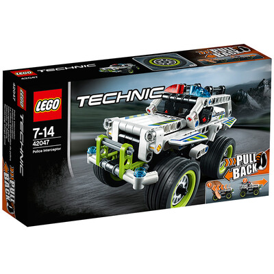 

LEGO (LEGO) механическая группа 7 лет до 14 лет полиция перехватила автомобиль 42047 игрушки строительных блоков для детей