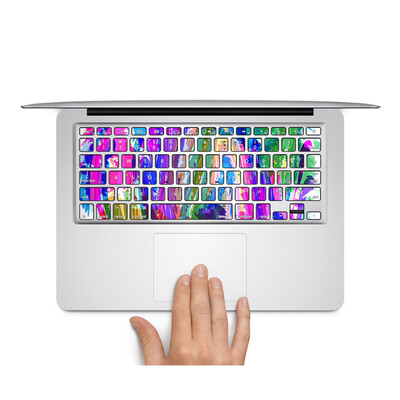 

GEEKID@ Macbook Air 13 keyboard decal sticker US style colorful macbook pro retina 13 individual keys sticker skin Protector