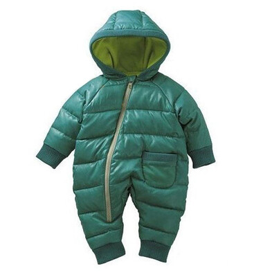 

Baby warm jumpsuit infant winter kids coat Siamese newborn romper climbing suit