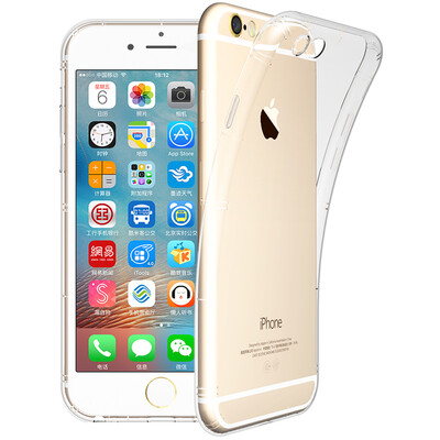 

BIAZE Apple, 6 / 6S Плюс телефон оболочки iPhone6 ​​/ 6S Plus все включено защитный рукав мягкой оболочки падение сопротивления прозрачный прозрачный белый воздушный шар серии JK07-