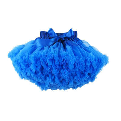 

Buenos Ninos Girl's Solid Color Dance Tutu Pettiskirt 1-10T