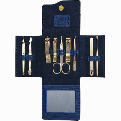 

【Jingdong Supermarket】 777 Nail Knife Set Nail Clamp Clamp Set 9pcs NTS-1022G Orange (Import