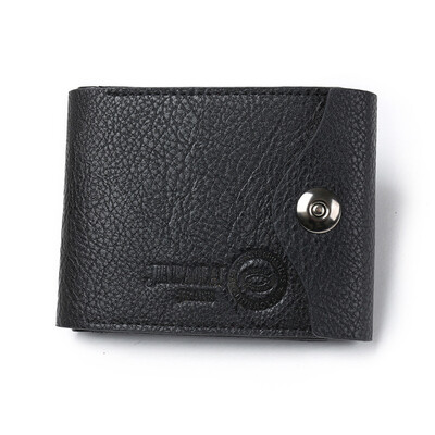 

Mannen Hasp Portemonnee Lederen Purse Trifold Portefeuilles Voor Man Hoge Kwaliteit Grote Capaciteit Credit Crad Houders Geld Bag