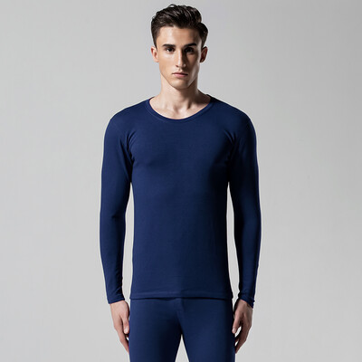 

Scarecrow mens thermal underwear mens thickening plus velvet winter youth cotton sweater autumn clothing long pants set 81956 sapphire XXXL