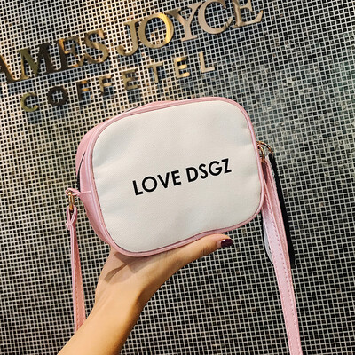 

New fashionable monogram broadband small bag with single shoulder messenger bag small square bag