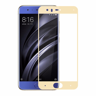 

Goowiiz Phone Glass Film For Xiaomi Mi 6 Full Curved Screen Protector Tempered Glass Protective
