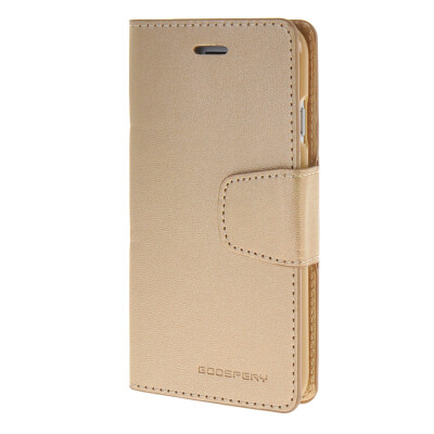 

MOONCASE чехол для iPhone 6 Plus (5.5") PU Leather Flip Wallet Card Slot Stand Back Cover Gold