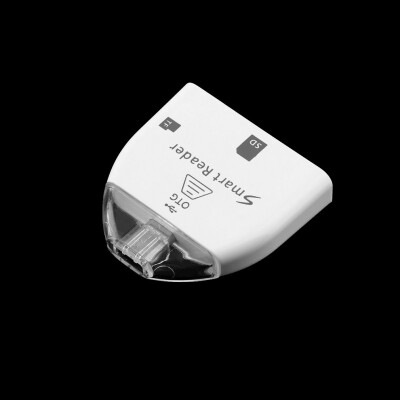 

3 in 1 Multifunctional Micro USB Smart Card Reader for OTG Smartphone White