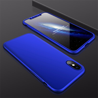 

Goowiiz Phone Case For Iphone 55s66s Fashion Color collision 360 Degree Coverage PC Full Protection