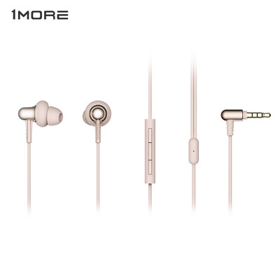 

Wan Mo 1MORE Stylish double moving in-ear headphones E1025 golden colorful color matching simple luxury