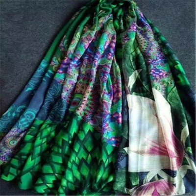 

New Fashion Summer Beach Scarves Print Desigues Women Scarf Cute Cappa Sun Block Voile Shawl Shirts