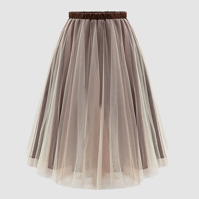 

Women Lady Princess Ballet Tulle Tutu Skirt Wedding Prom Rockabilly Dress