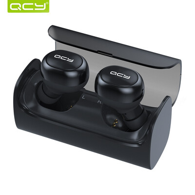 

QCY Q29 Bluetooth Earphones Sport Running Wireless Headset Noise Cancelling 3D Stereo Earbuds with Mic&Charging Box