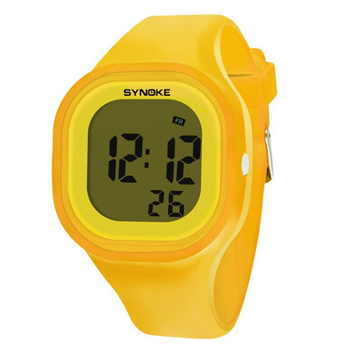 

Jelly Korean female student electronic watch female waterproof colorful luminous silicone electronic watch male