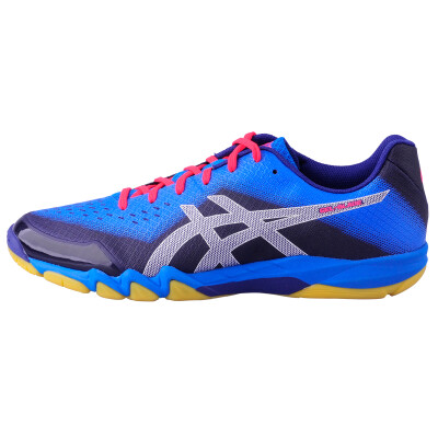 

IELTS asics badminton shoes GEL-BLADE 6 men&women shoes blade R703NR753N sports shoes R703N-402 blue black 415