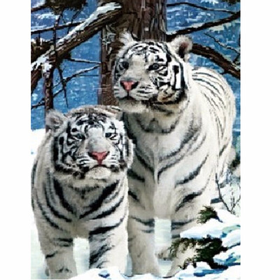 

diy Diamond embroidery decoration 7d diamond painting cross stitchti tiger vase Mosaic rhinestone pasted pattern gift