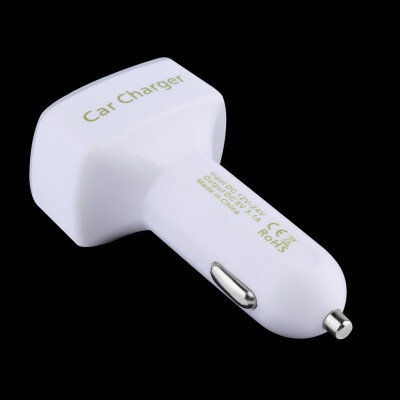 

4 in1 3.1A Dual USB Car Charger Digital Display Ammeter Voltmeter Thermometer