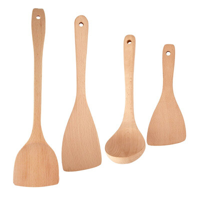 

Yachu no paint beech wood wok shovel wood spoon wood rice shovel shovel shovel spoon spoon four sets JC-JMT4