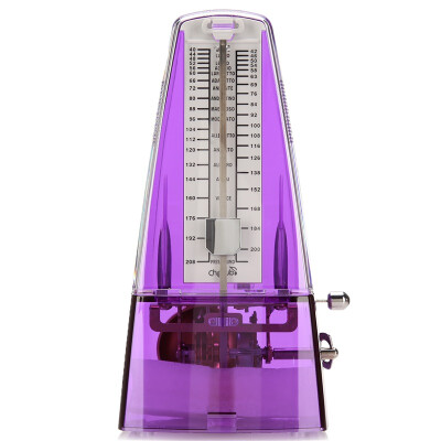 

CHERUB mechanical metronome piano metronome guitar violin guzheng universal metronome wsm-330 transparent purple