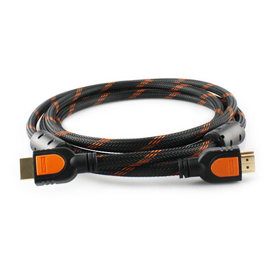 

Haile HY-51H-1.5M Позолоченная версия HDMI цифровой линии высокой четкости 1.4 версия / 3D-ТВ-кабель / видеокабель высокого разрешения 4K 1,5 метра