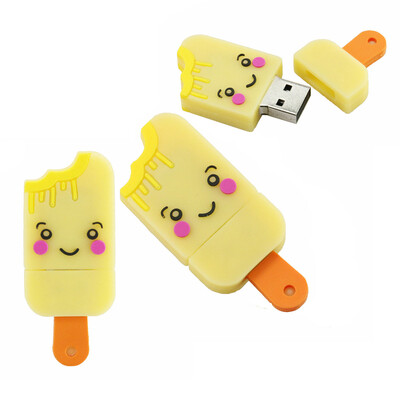 

8GB 16GB 32GB 64GB 128GB Ice Cream Model USB Flash Drive USB Flash Drive Pen Drive Memory Disk USB Stick Memory Stick Flash Disk