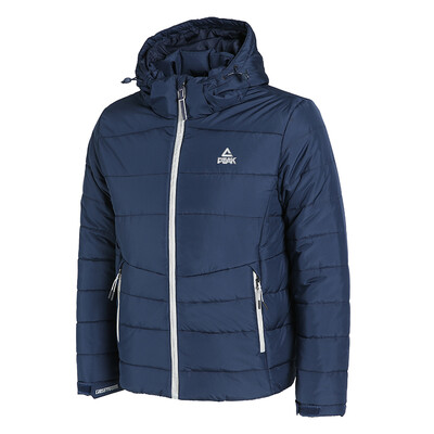 

PEAK mens cotton clothing autumn&winter new thick cotton coat wear warm outdoor sports jacket DF584051 deep blue X2L code