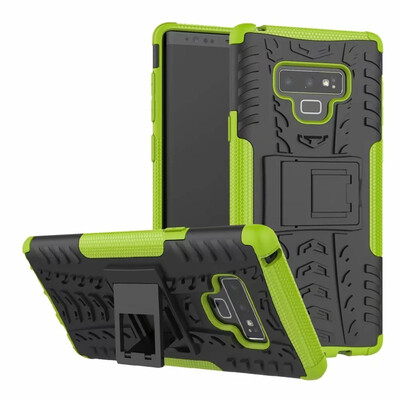 

Fecoprior Case for Samsung Galaxy Note 9 Note9 Back Cover Stand Silicon TPU PC Heavy Rugged Phone Celulars Fundas Coque