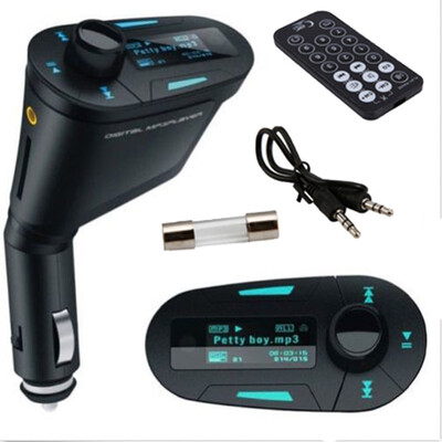 

Автомобильный комплект MP3-плеер беспроводной FM передатчик модулятор USB LCD дистанционного