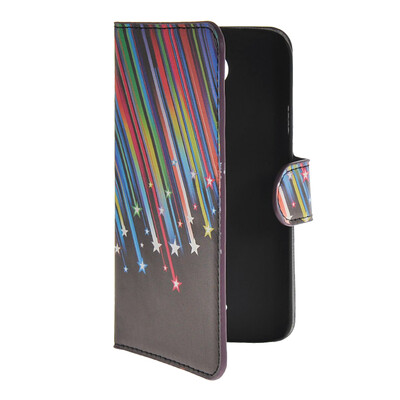 

MOONCASE Meteor style Leather Side Flip Wallet Card Slot Stand Pouch чехол для WIKO Barry