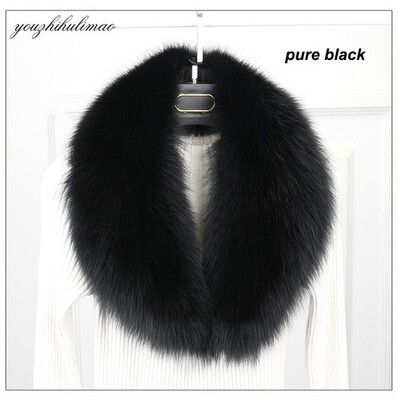 

MsMinShu Genuine Fox Fur Collar Scarf For Women Winter Fox Fur Scarf 100 Natural Fox Skin Collar Neck Warmer Custom Made