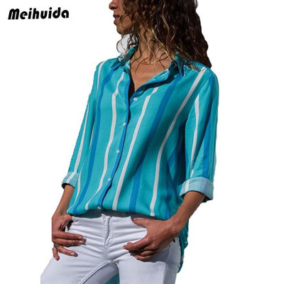 

Fashion Womens Long Sleeve Loose Blouse Casual Shirt Summer Chiffon Tops T-Shirt