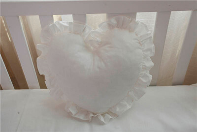 

Love Heart Baby Gift Pillow Sofa Bedding Back Lace Cushion Kids Room Toys Couch Wedding Cushion for Chair Lumbar Pad