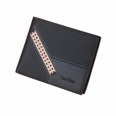 

Short mens wallet fashion rhombus multi card young wallet Student Wallet personality trend