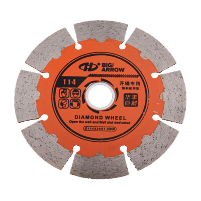 

Huafeng giant arrow HF-8280001 114 open wall concrete cutting piece marble stone saw blade for wall slot