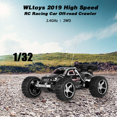 

WLtoys 2019 132 2WD 25KMH High Speed Mini RC Racing Car Off-road Crawler for Kids Beginners