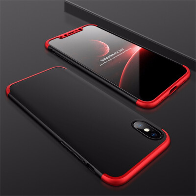 

Goowiiz Phone Case For Iphone 55s66s Fashion Color collision 360 Degree Coverage PC Full Protection