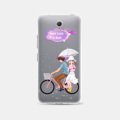 

MOONCASE Ультра-тонкий прозрачный ТПУ мультфильм футляр для Lenovo ZUK Z1