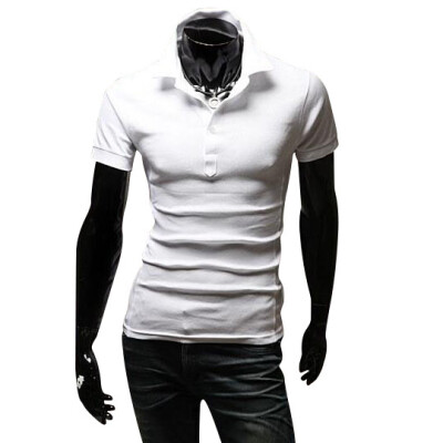 

Zogaa Mens POLO Shirt Fashion Short Sleeve
