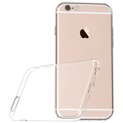 

Jingdong self] BIAZE Apple 6 / 6S Plus phone shell iPhone6 ​​/ 6S Plus protective cover all-inclusive anti-drop transparent soft shell fresh series JK05-transparent white