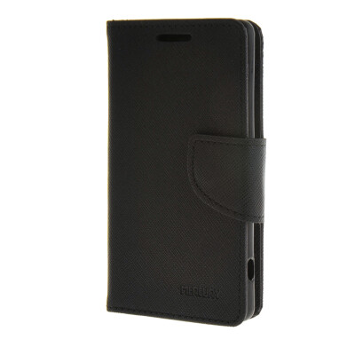 

MOONCASE Splice Color Leather Wallet Flip Card Slot Bracket Back чехол для Sony Xperia Z4 Compact (Mini) Black01