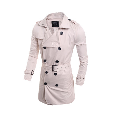 

Zogaa New Men' Wind coat Fashion Double-breasted