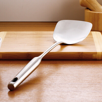 

Jingdong Supermarket Ou Runzhe stainless steel pan spade wide shovel can be insulated with thickened handle