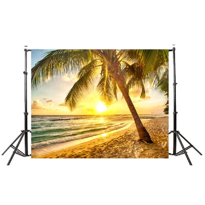 

2018 Summer Seascape Beach Dreamlike Haloes 3D Photography Background Screen Photo Video Photography Studio Fabric Props Backdrop