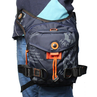 

Men Waterproof Nylon Drop Leg Bag Tactical Outdoor Motorcycle Travel Fishing Waist Fanny Pack Thigh Belt Bum Pouch
