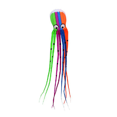 

800cm26ft Single Line Huge Octopus Kite Soft Frameless Kite Squid Kite Children
