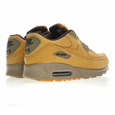 

Nike Air Max 90 Winter PRM Mens&Womens Running Shoes Yellow Warm Shock Absorption Impact Resistance Non-slip 683282 700